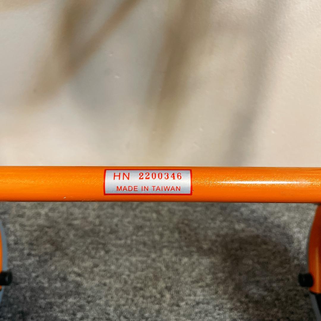 新品未使用　歩行器 竹虎 ハッピー II NB オレンジメタリック