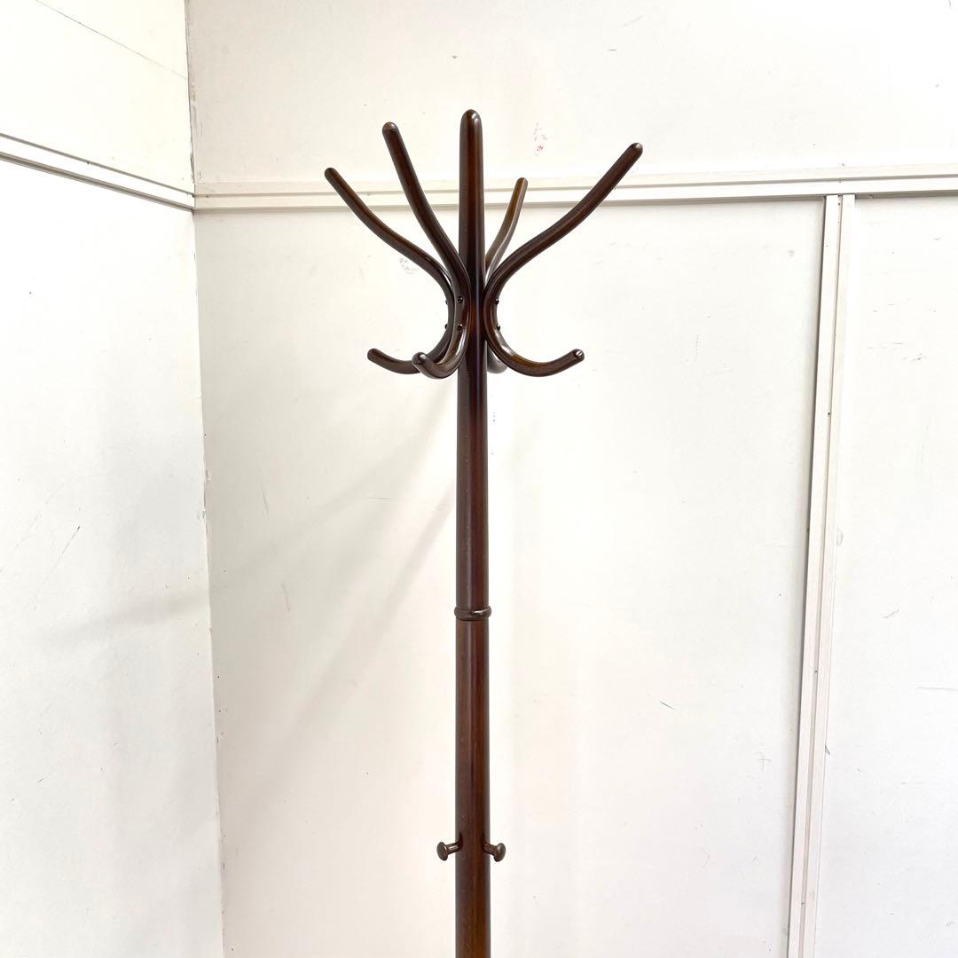 秋田木工 ポールハンガー① コートハンガー スタンド アンティーク ビンテージ