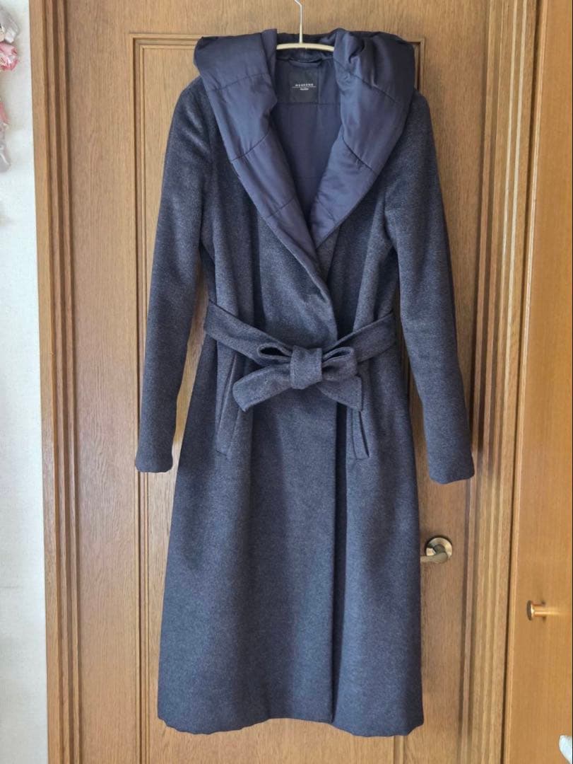 【Luca】マックスマーラ　フード付きロングコート