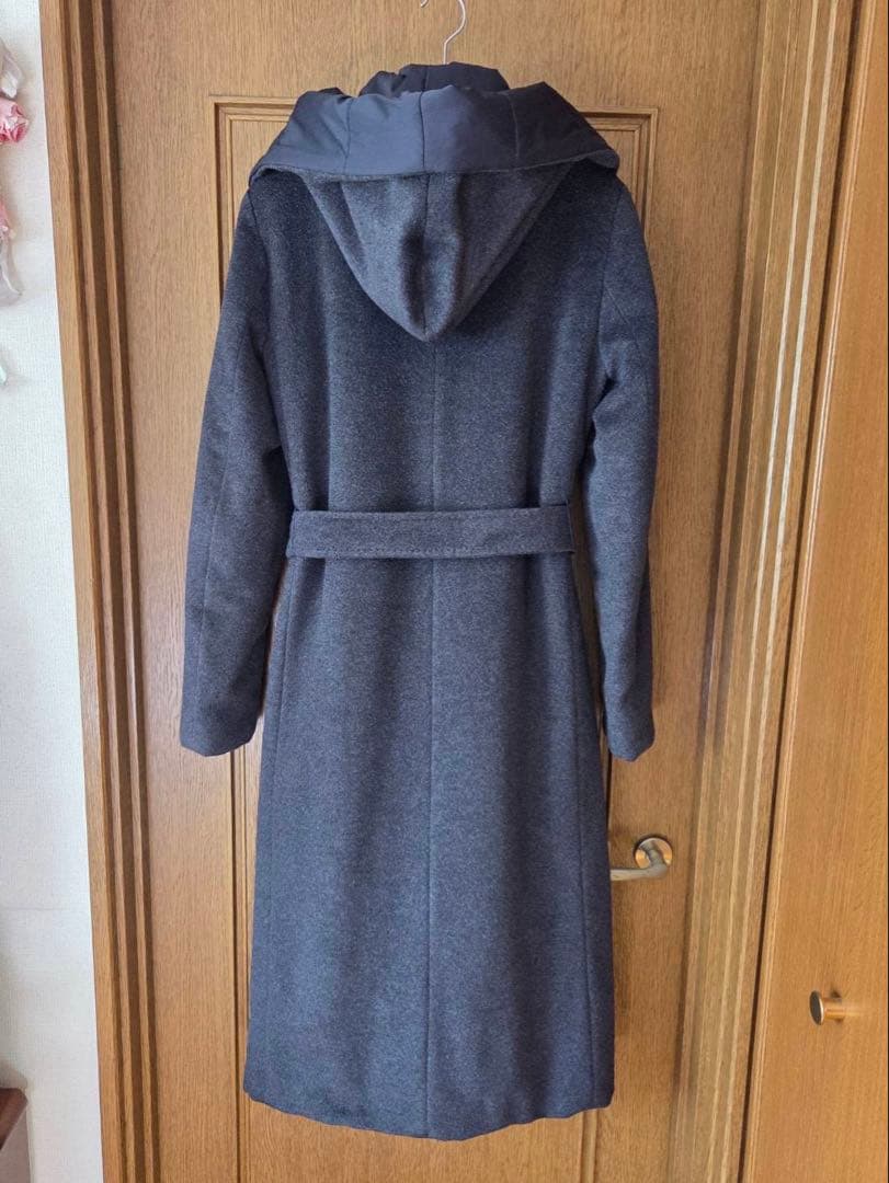 【Luca】マックスマーラ　フード付きロングコート