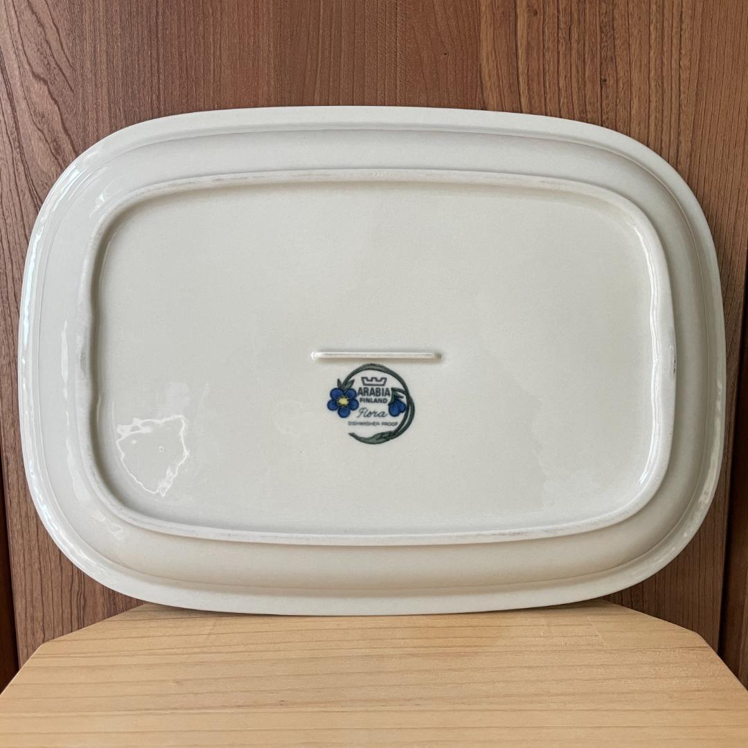 アラビア フローラ 角皿 大 / Arabia Flora