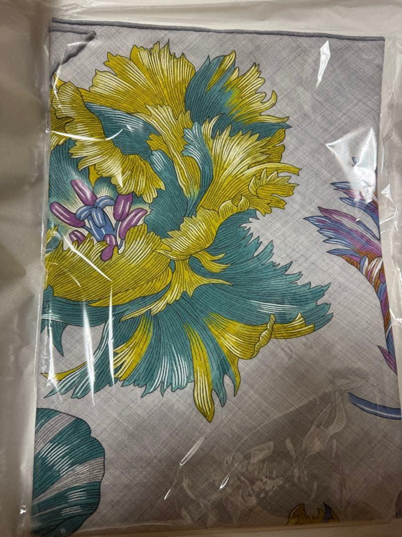 HERMES トライアングルジェアン　チューリップマニア