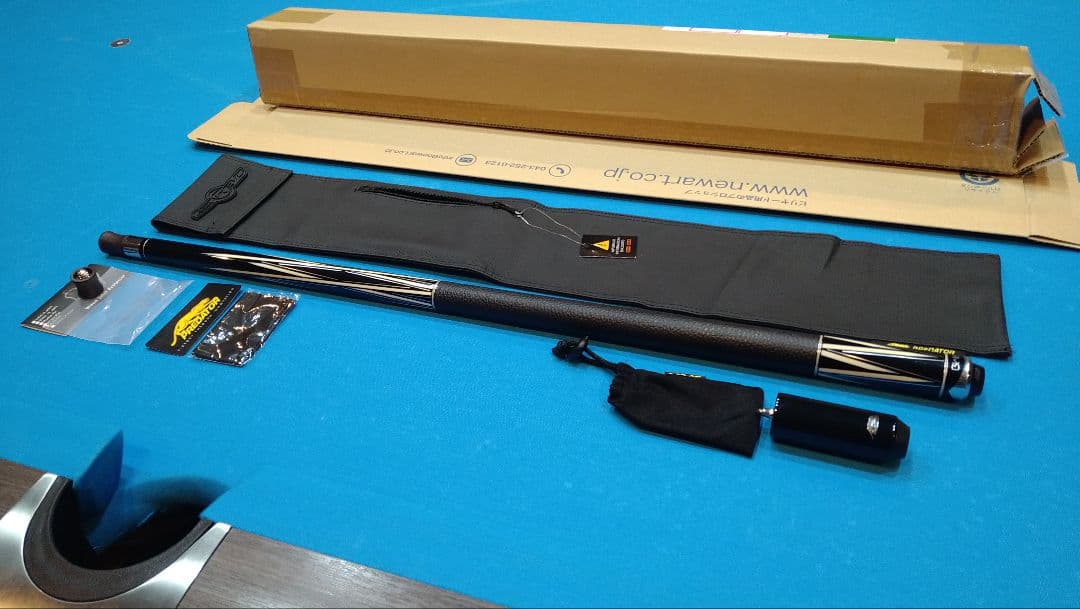 ☆プレデターBLAKカスタムキュー＆純正エクステンダーセットPredator