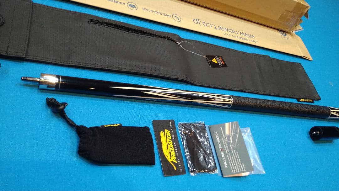 ☆プレデターBLAKカスタムキュー＆純正エクステンダーセットPredator