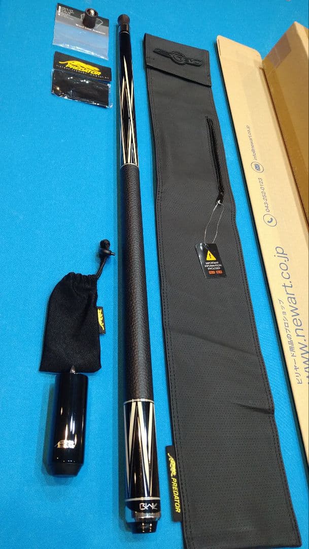 ☆プレデターBLAKカスタムキュー＆純正エクステンダーセットPredator