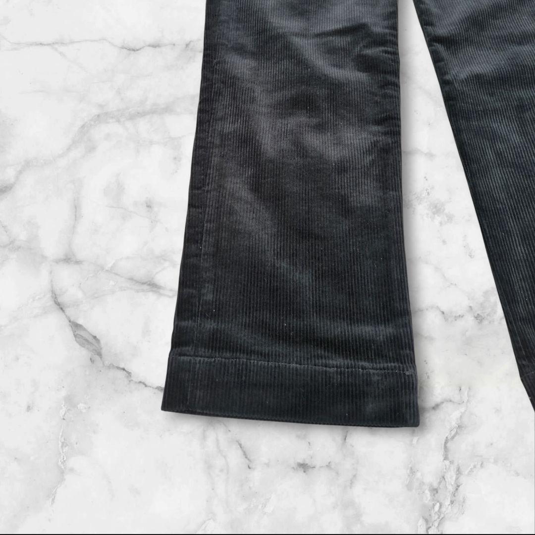 新品タグ付き✨ポロラルフローレン コーデュロイ パンツ 黒 ポニー刺繍