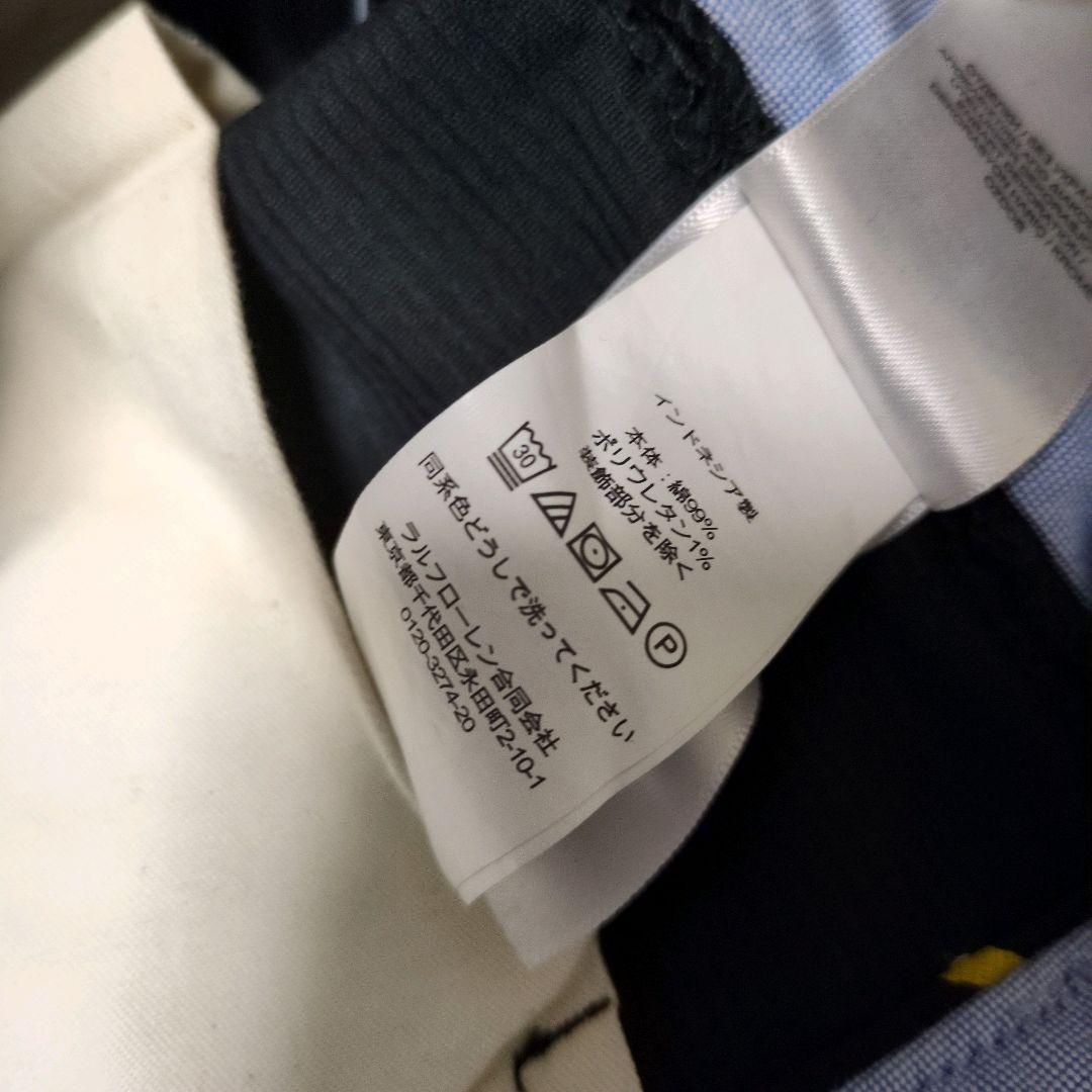 新品タグ付き✨ポロラルフローレン コーデュロイ パンツ 黒 ポニー刺繍