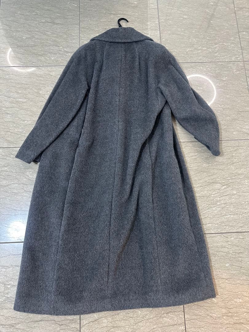 S Max Mara グレー　ウールコート