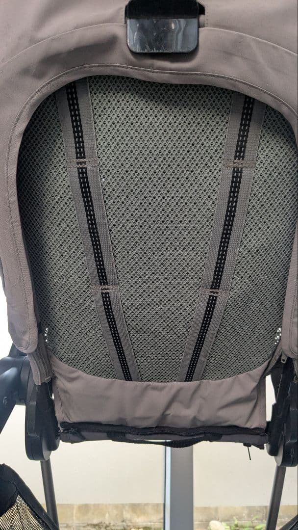 メリオ cybex 2021 ソーホーグレー アルミ レインカバー付き