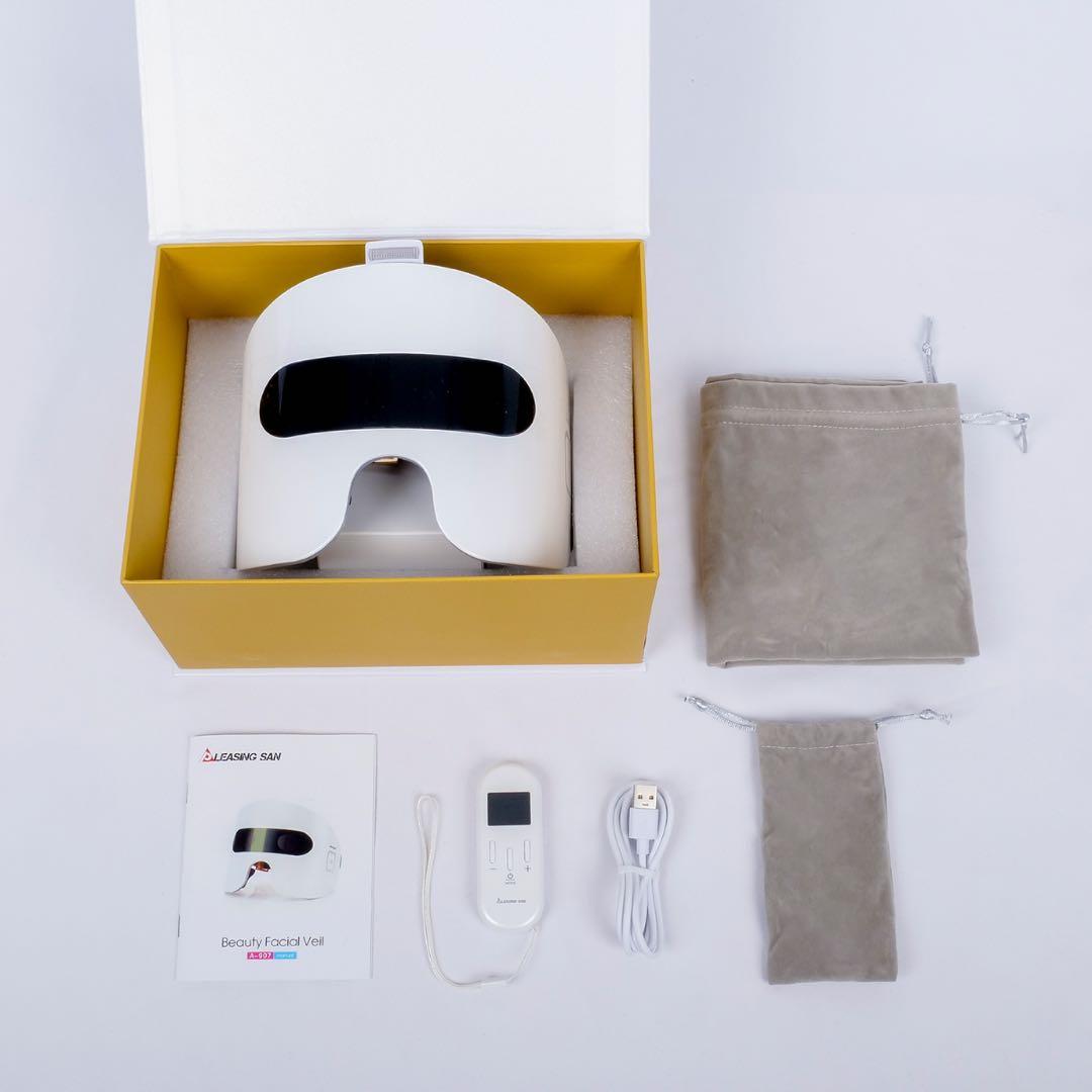 LED・EMS美顔器 マスク式 6ヶ月保証