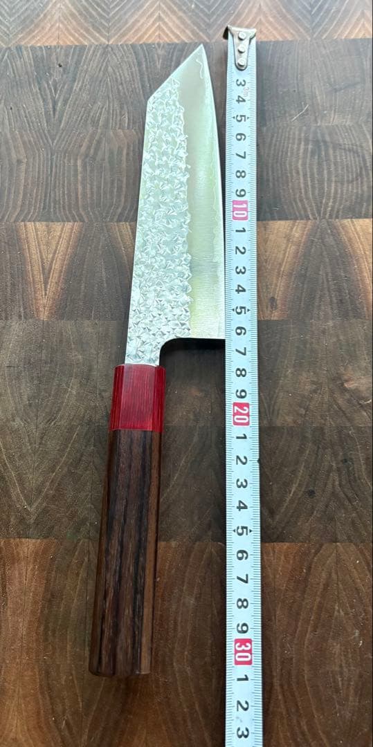 黒崎優　閃光・切付　文化 包丁 170mm 紫檀柄　万能包丁　粉末ハイス