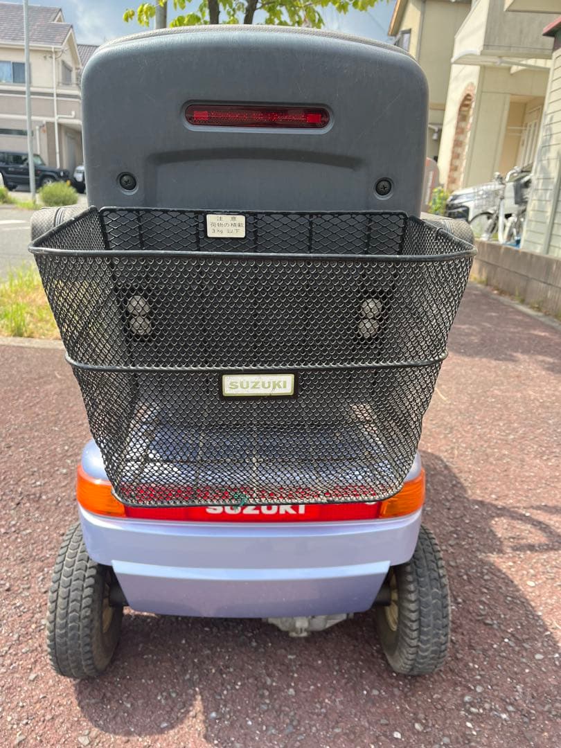 スズキ セニアカー ET4D 電動車椅子 前後バスケット付き