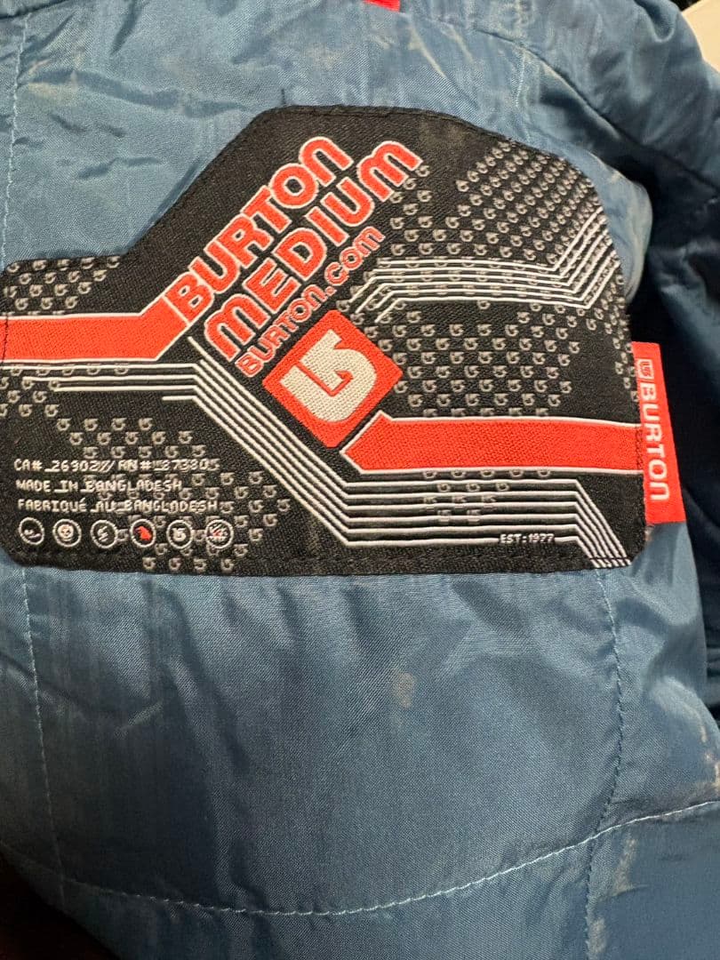 R★BURTON バートン スノーボードウェア　Medium　フード付き