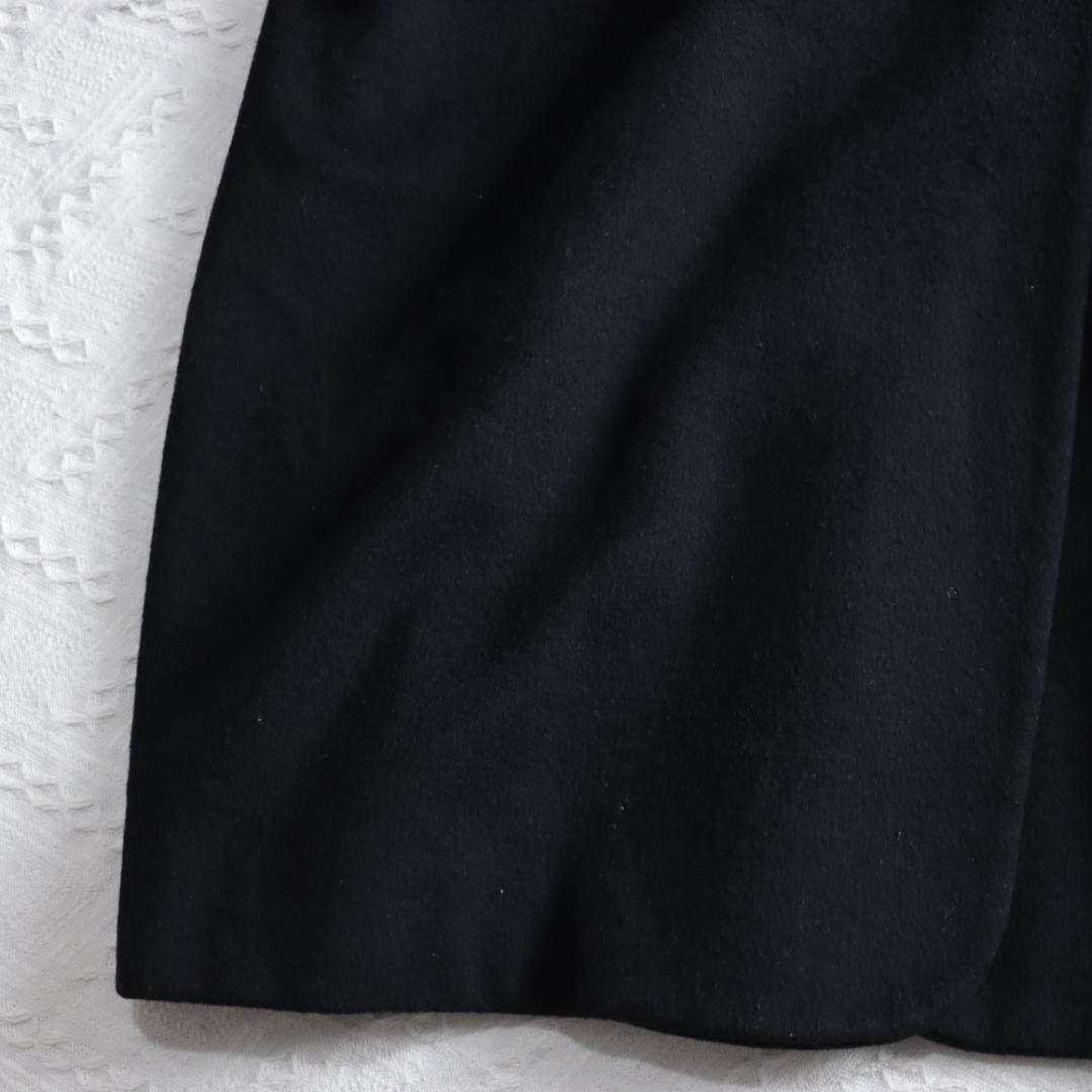 ロロピアーナ生地　クリスチャンディオール　マキシ丈　ダブルボタンチェスターコート