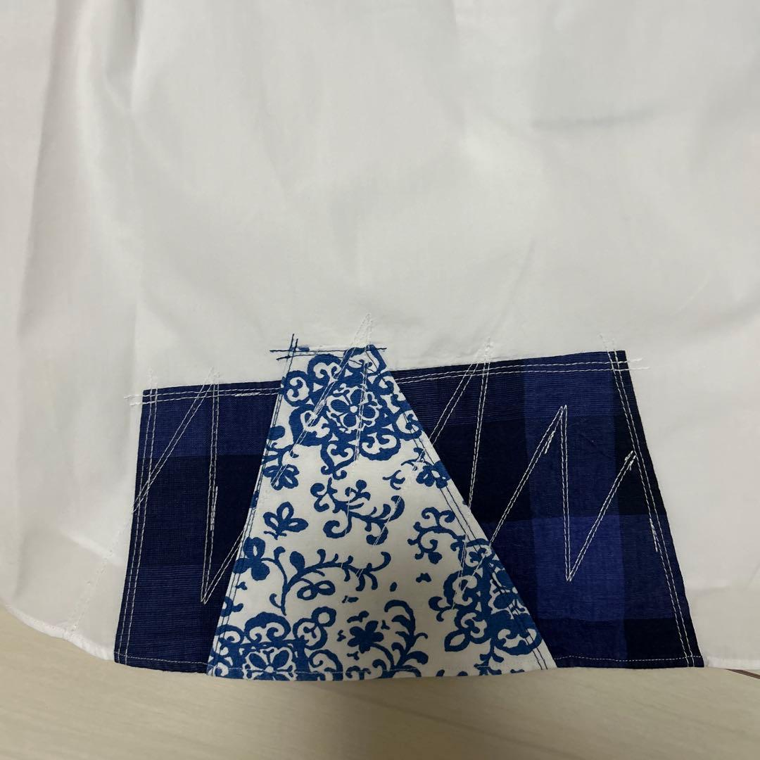 JUNYA WATANABE MAN パッチワークシャツ M