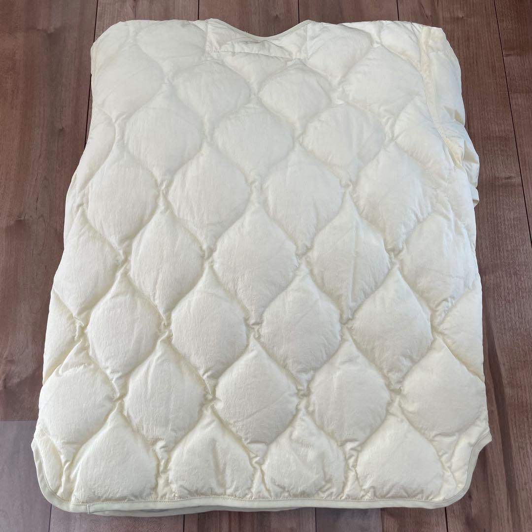 D*ん様 オーシバル リモンタナイロン ノーカラーダウンジャケット