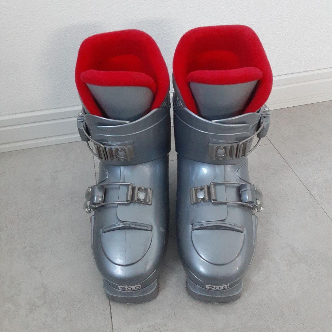 KAZAMAジュニア スキー4点セット110cm M201Jスキーブーツ20cm