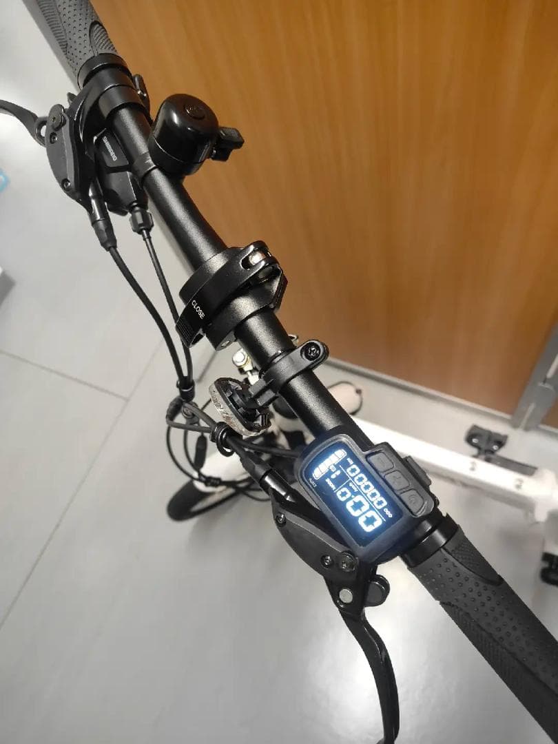 折り畳み電動アシスト自転車ERWAY A01 グリーン