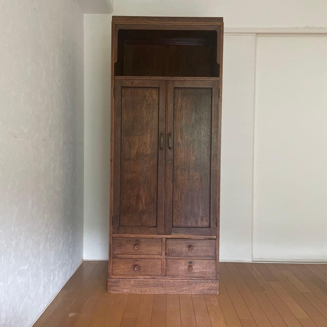 お値下げ アンティーク収納棚　ロッカー