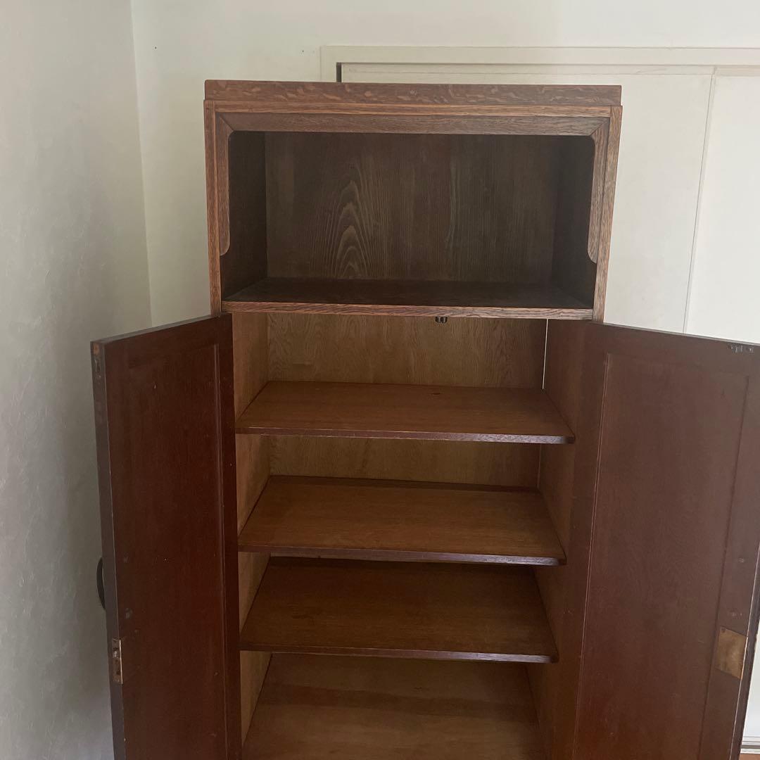 お値下げ アンティーク収納棚　ロッカー