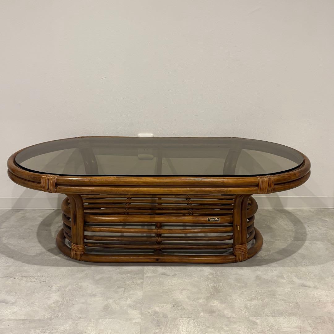 ラタンテーブル 籐 コーヒーテーブル センターテーブル　トロピカルファイン