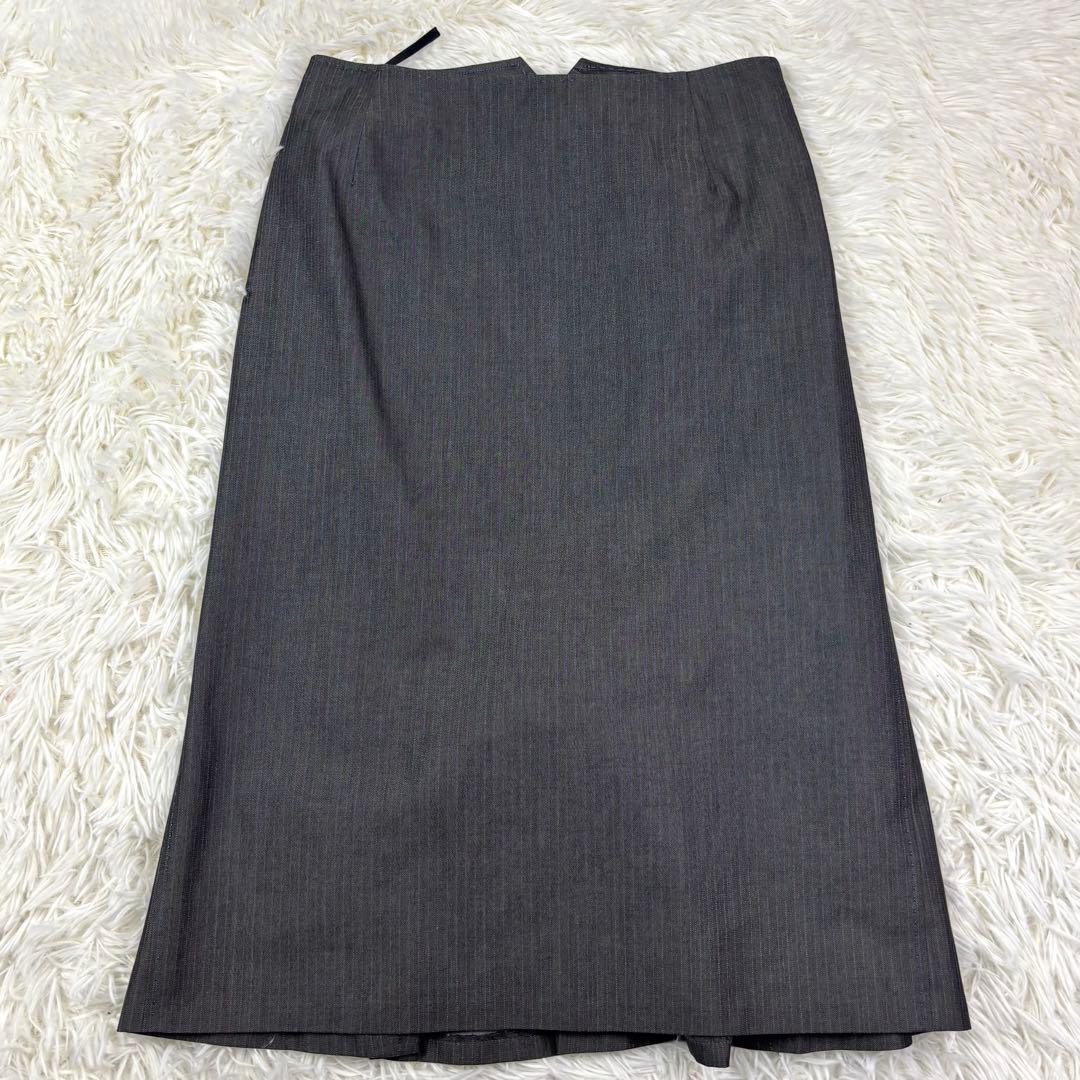 ポールスミスブラック スーツ 3点セット グレー ストライプ