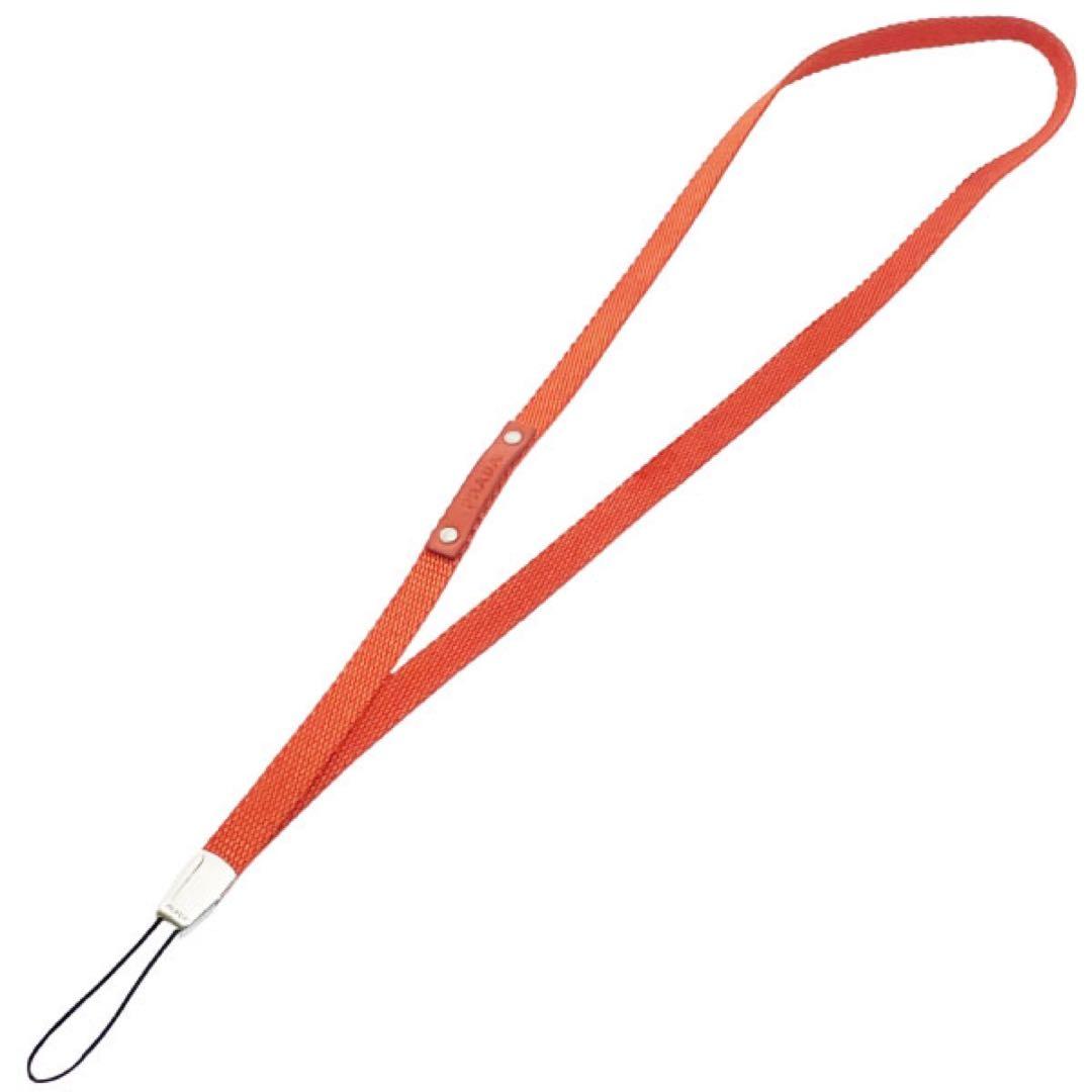 正規品 美品 プラダ ネックストラップ 名札 【KK14782】