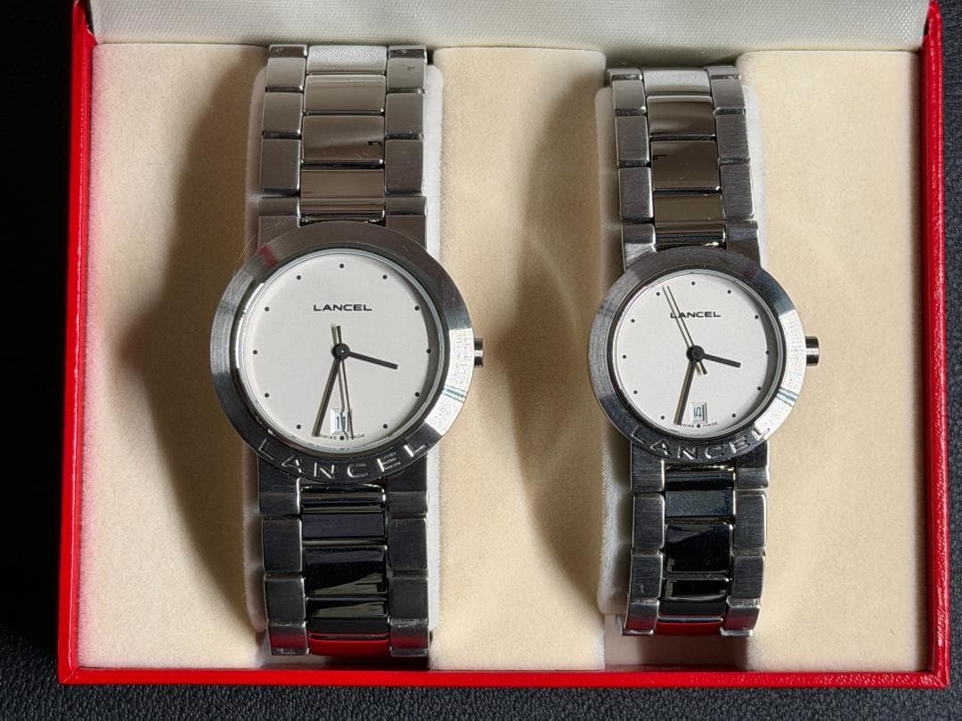 LANCEL ランセル ペアウォッチ