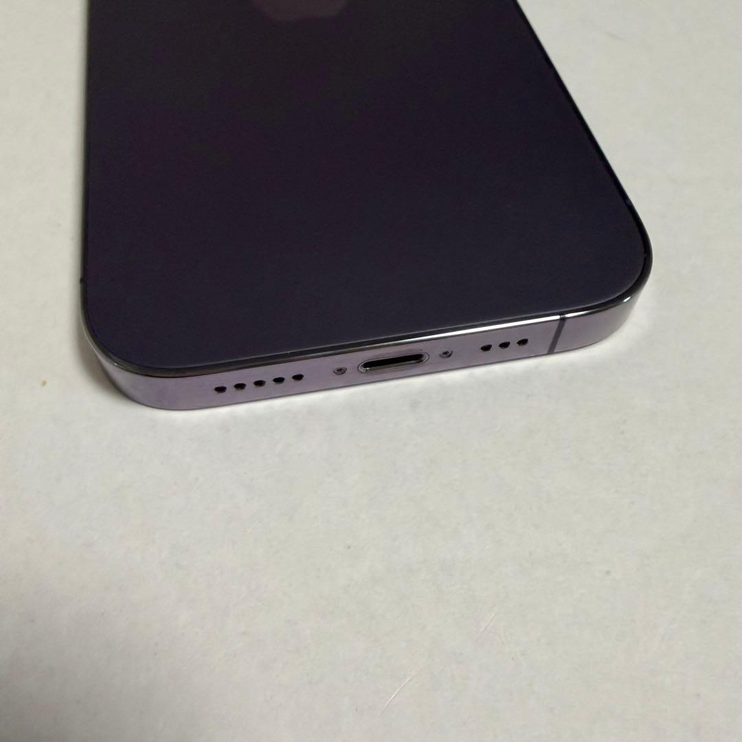 iPhone14pro 本体 SIMフリー 128GBジャンク品　パープル