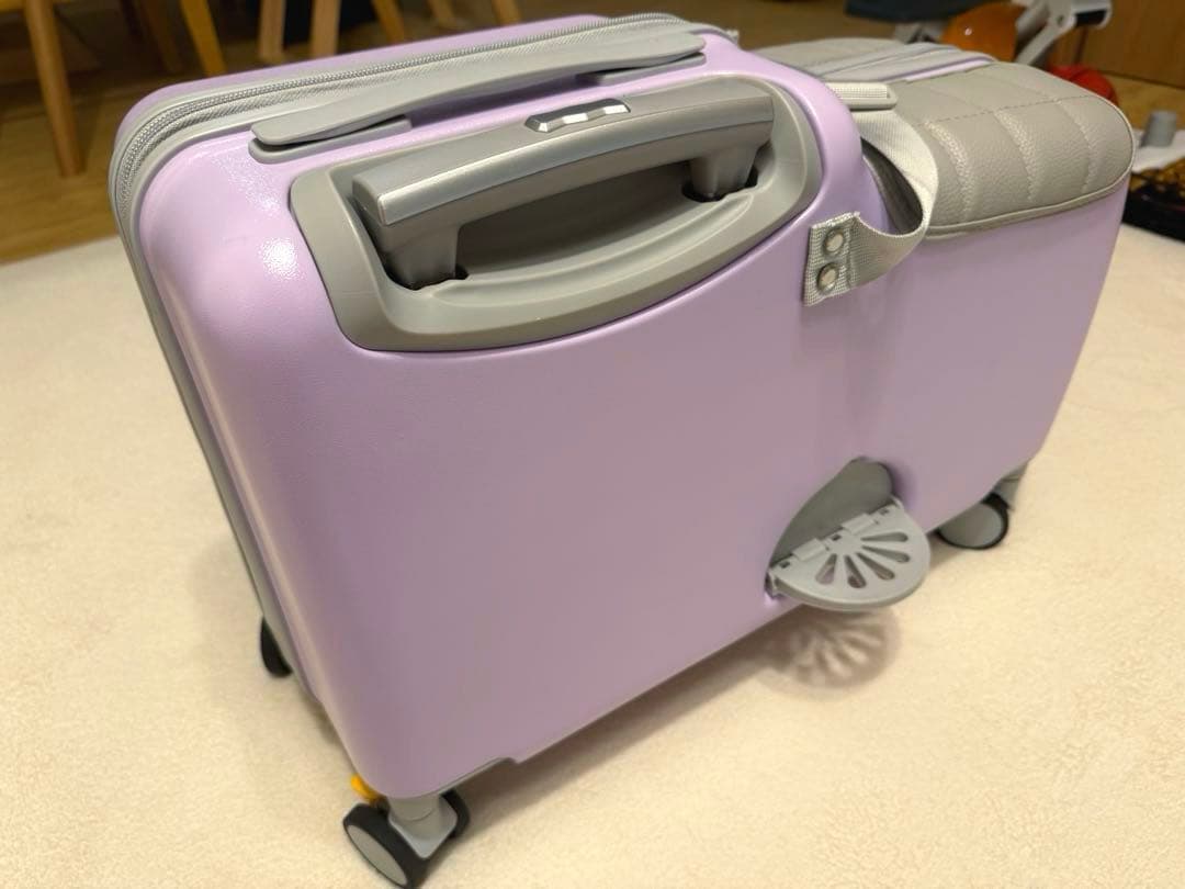 キッズトラベル mini 子供が乗れるキャリーケース 機内持ち込みサイズ