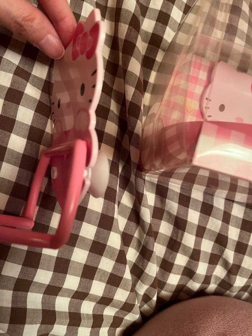 キティ　レトロ　カオハナ　トレイ　小物入れ　歯ブラシ　スポンジホルダー　ピンク