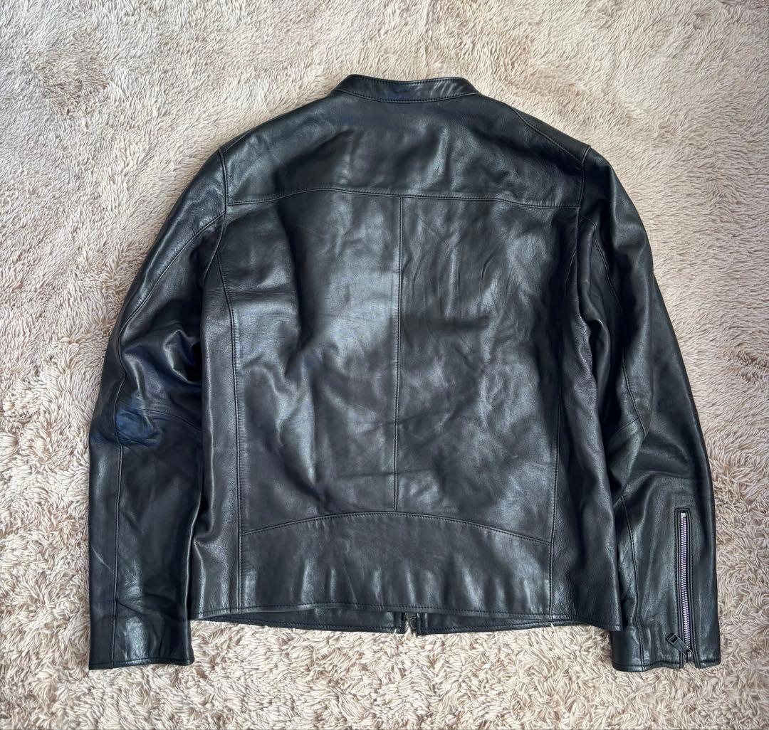 BLACK LABEL CRESTBRIDGE レザージャケット　ブラック　M