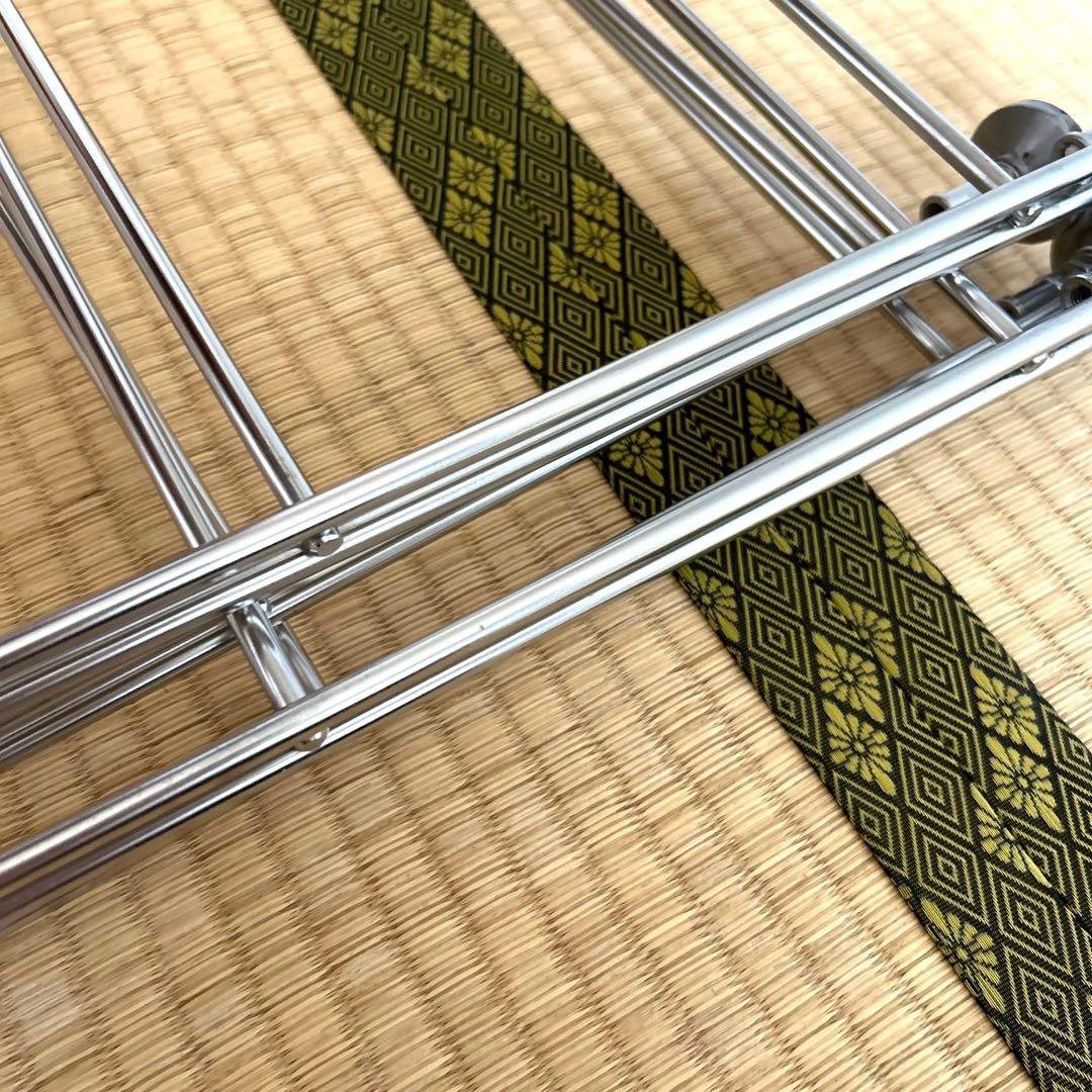 無印良品 ステンレスユニットシェルフ オーク材棚 ワイド 小 2台セット