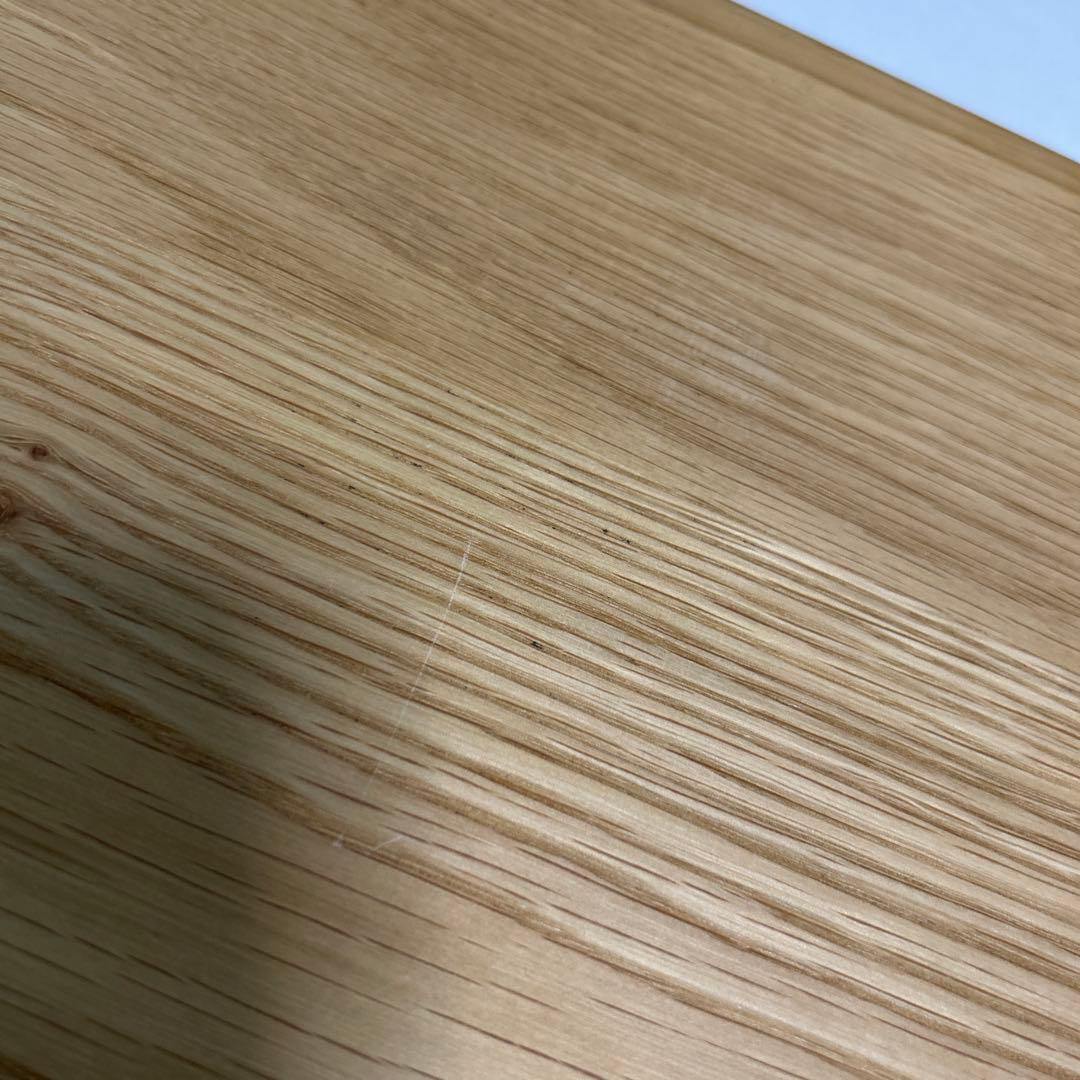 無印良品 ステンレスユニットシェルフ オーク材棚 ワイド 小 2台セット