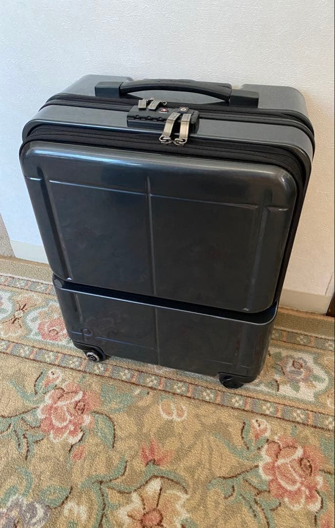 PROTECA プロテカ　マックスパス　H2s スーツケース　ガンメタリック