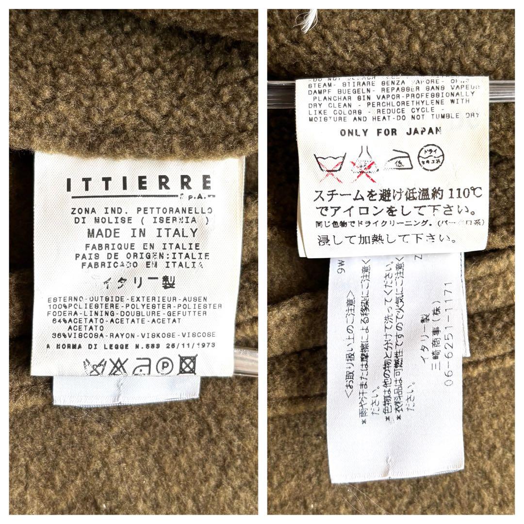 【イタリア製】ドルチェ＆ガッバーナ チェスターコート カーキ 48