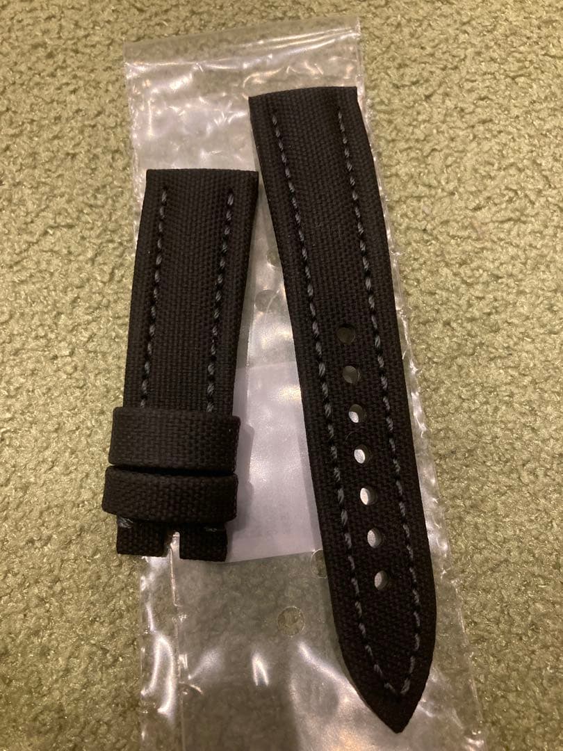 【期間限定】ブランパン　フィフティファゾムス　38mm 純正ブラックキャンバス