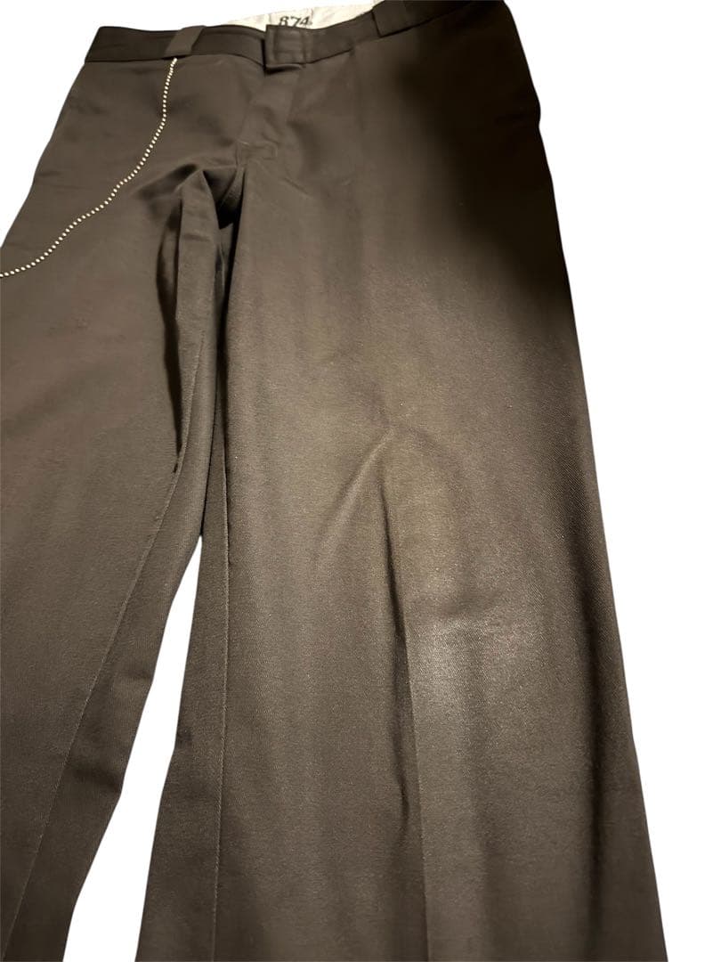 HTC×Dickies874 ディッキーズW.Chain 34×30 ブラウン