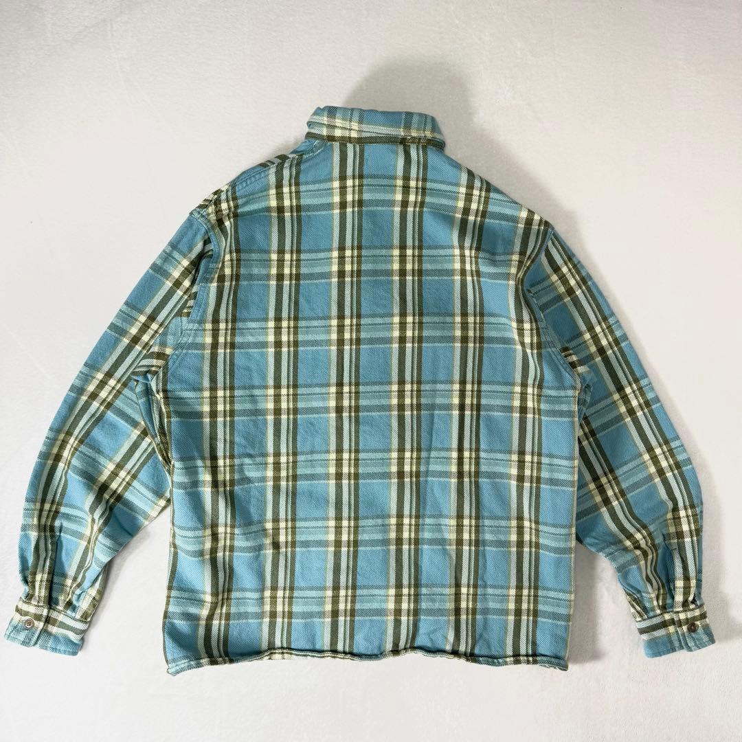 RHC ロンハーマン 25SS フランネル チェックシャツ M リトルリーグ