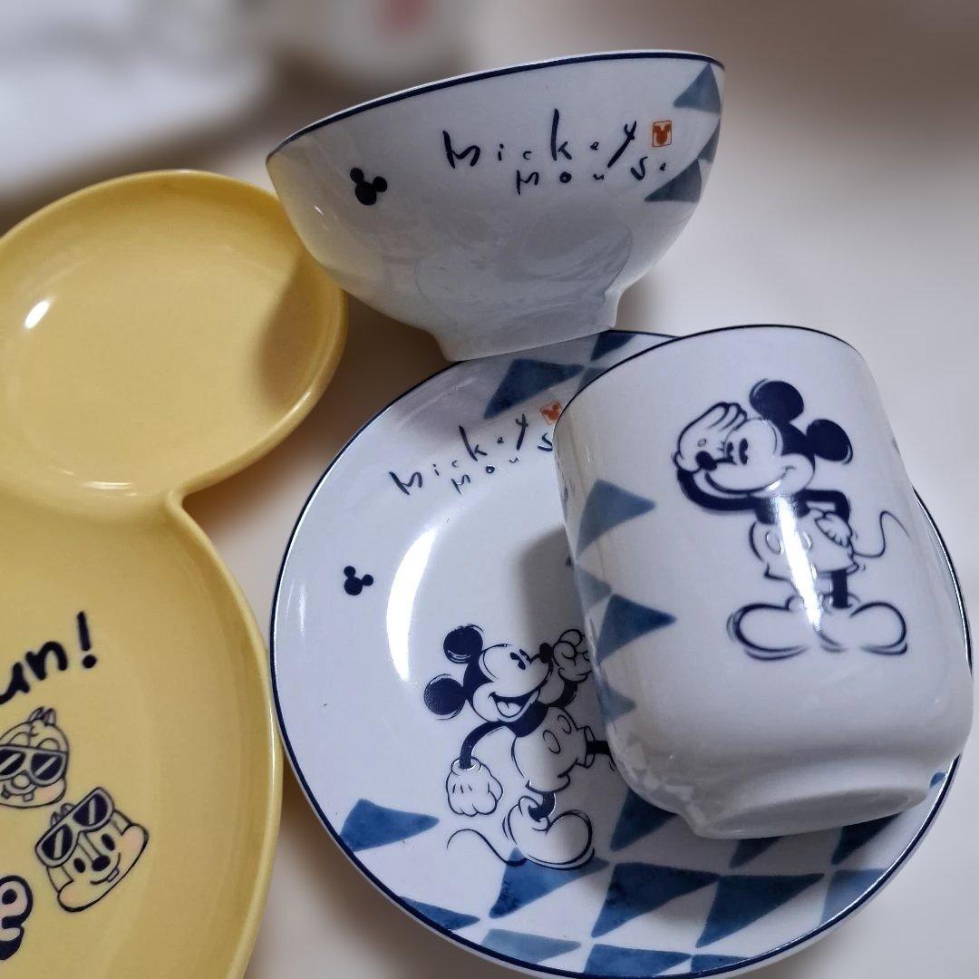 ディズニー　食器　お皿　カップ&ソーサー　ワイングラス　まとめ売り