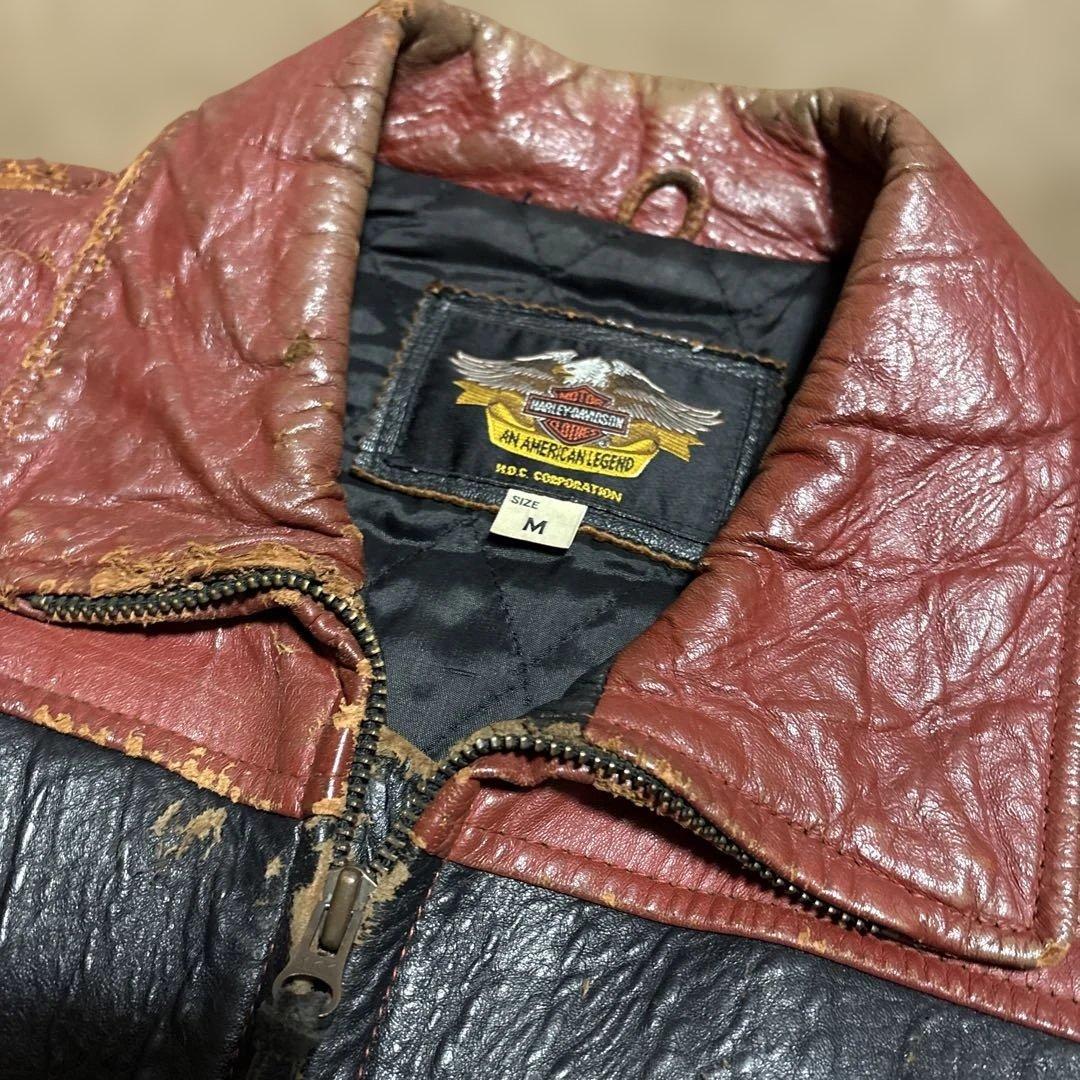 Mサイズ ハーレーダビッドソン　純正　レザージャケット