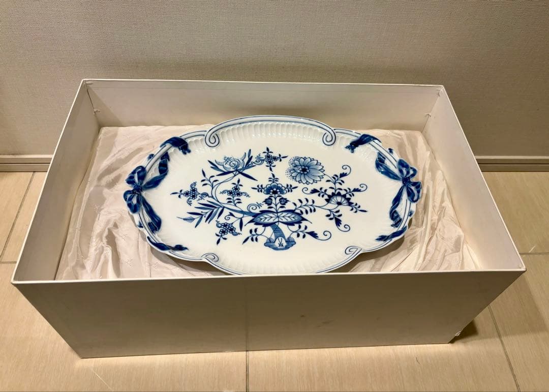 マイセン ブルーオニオン ティーセット