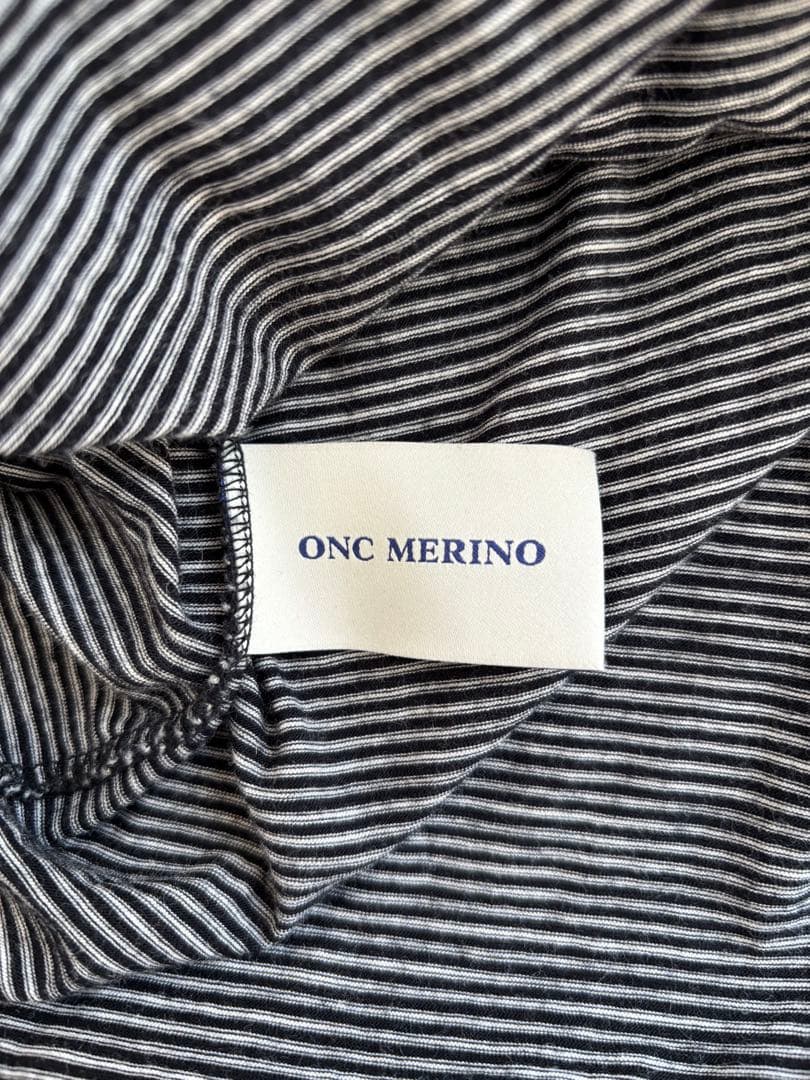 ONC MERINO ロングスリーブT BLACK