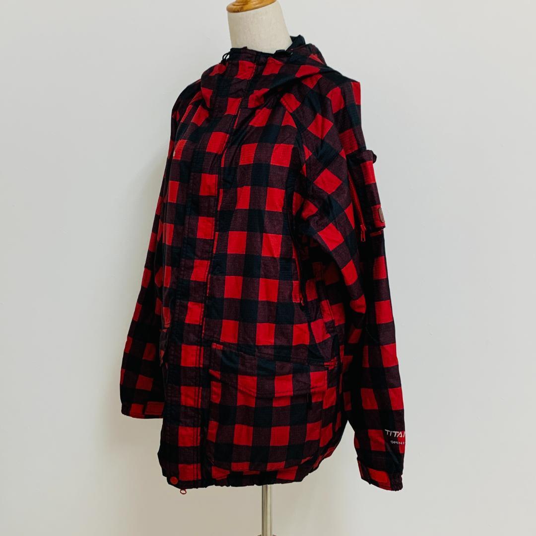 Columbia TITANIUM チェック柄 スノボ スキーウェア M 防寒