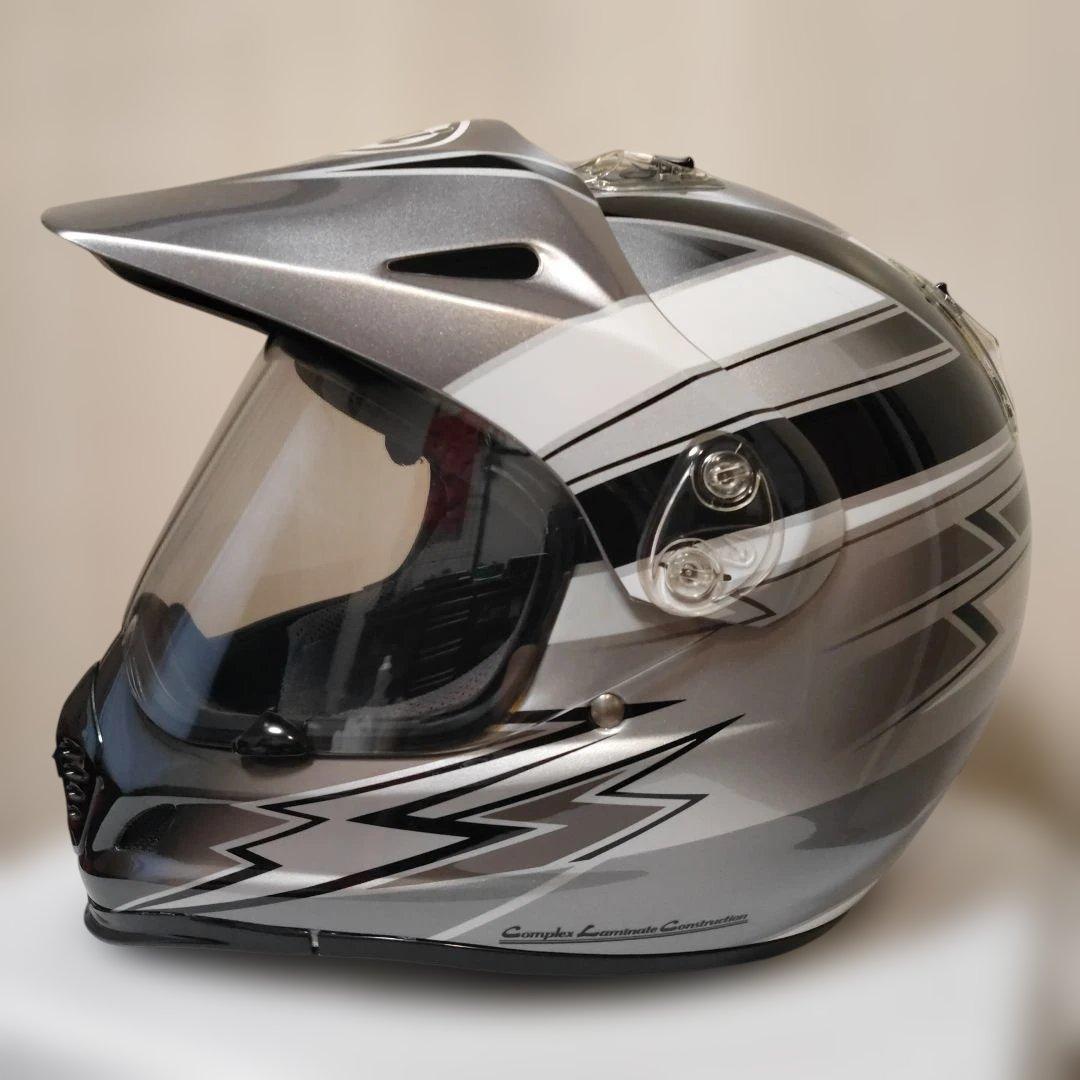 Arai アライヘルメット ツアークロス ストーム 黒/銀 61-62cm LL