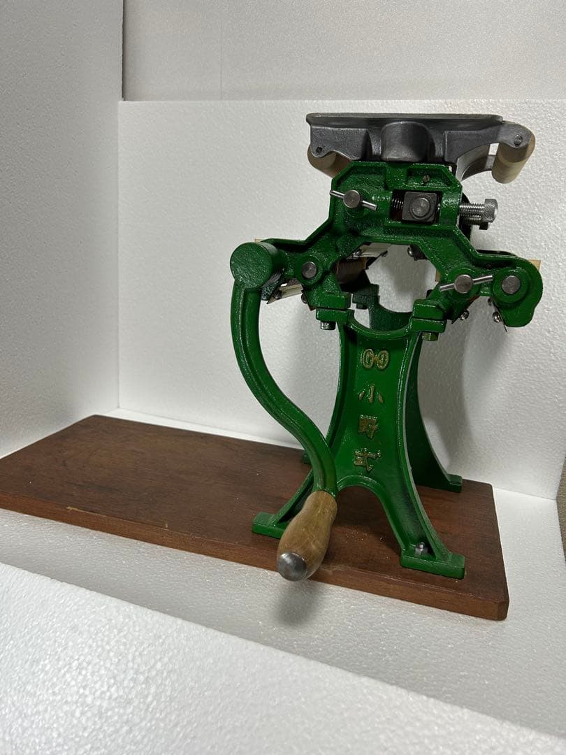 在庫処分セール　小野式製麺機2型　両刃　2.2mm&6.3mm切刃 レストア済