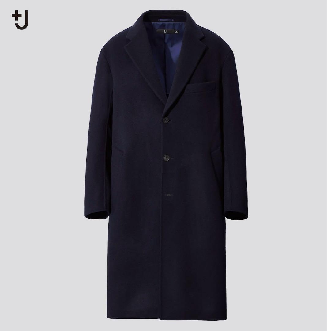 UNIQLO +j カシミヤブレンドオーバーサイズチェスターコート