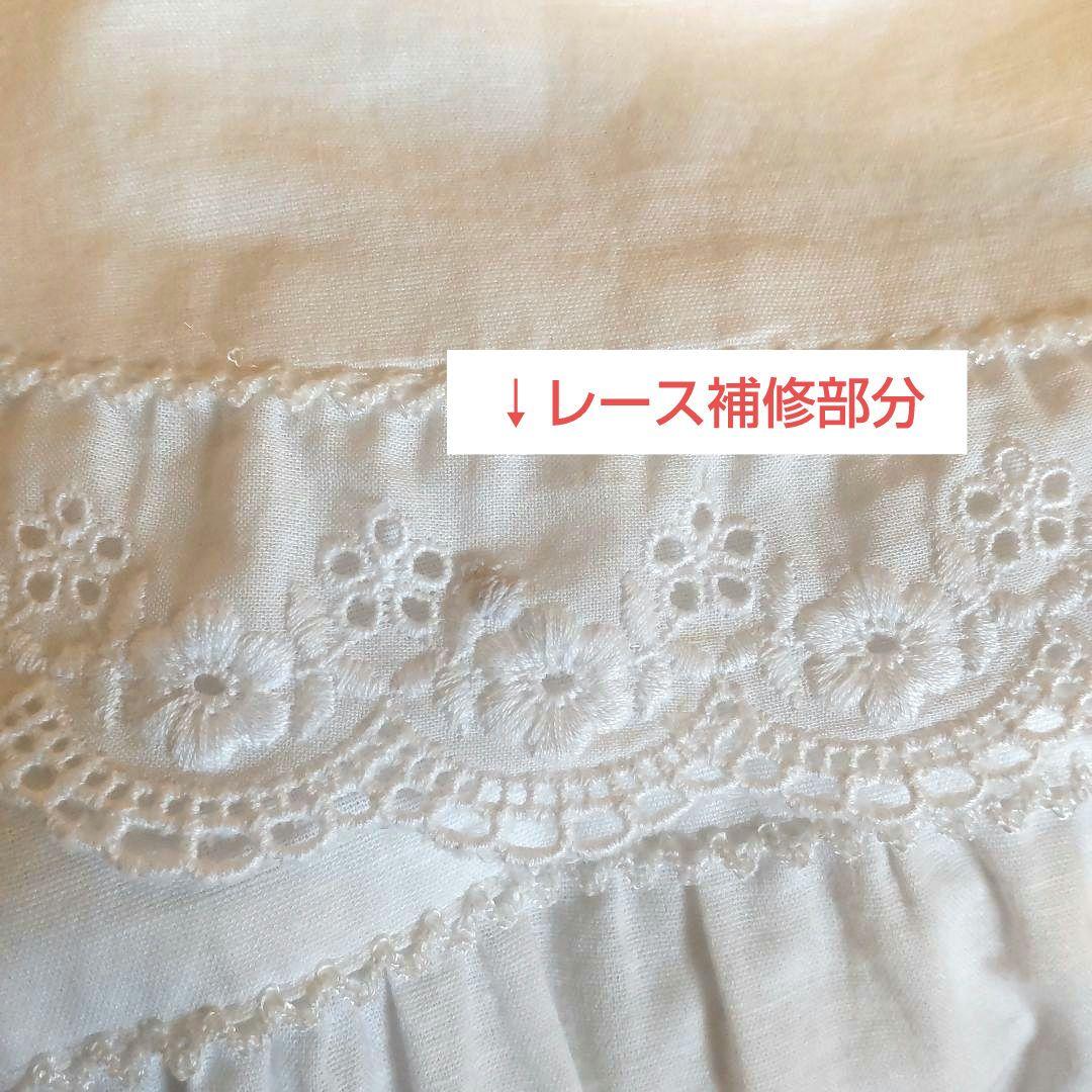 ＊ピンクハウス＊薔薇刺繍コットンレース使いリボンブラウス♪草上のお茶会シリーズ
