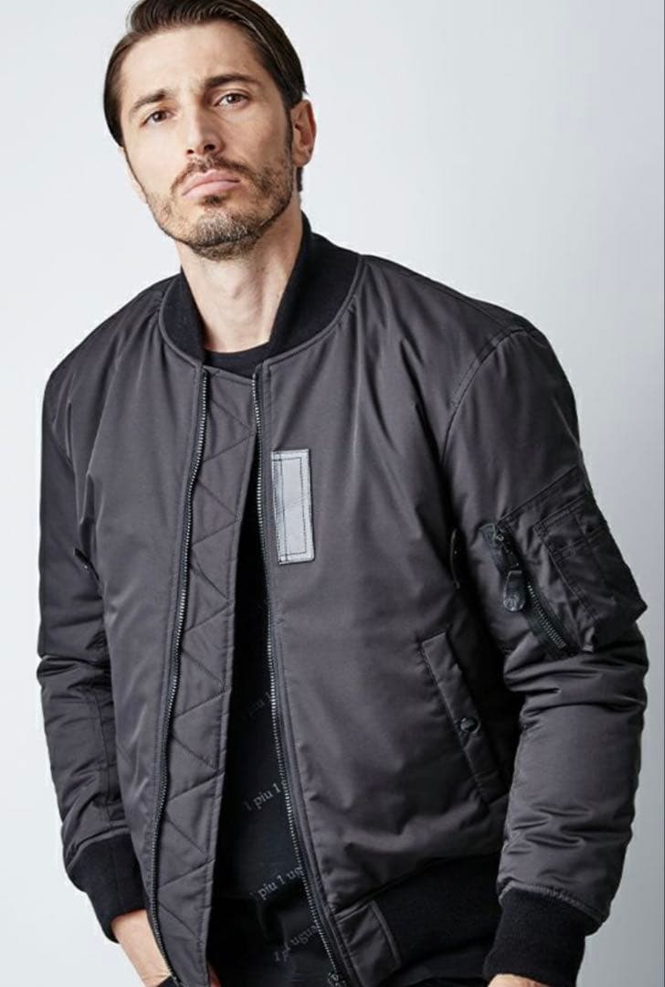 1piu1uguale3 BLACK MILITARY MA-1 Ⅳ