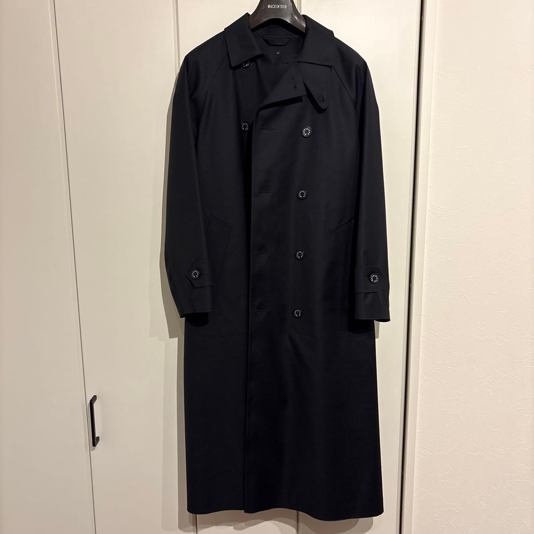 極美品 Mackintosh HYKE ゴム引きトレンチコート サイズ2